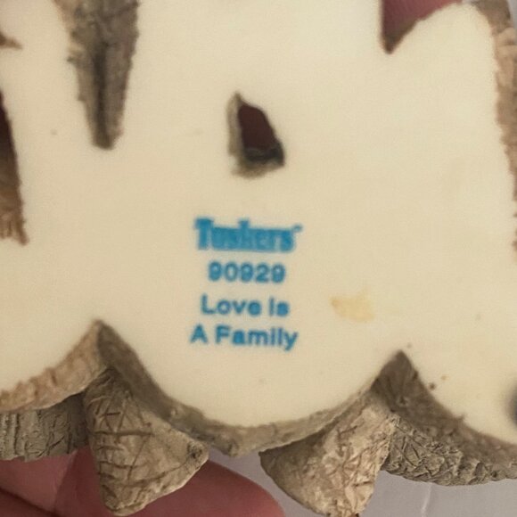 Vtg Tuskers 90929 Love Is A Family Elephant Trio Figurine 2” x 2.75” Resin - Picture 5 of 7